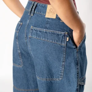 Jean Cargo Barril Detail 4