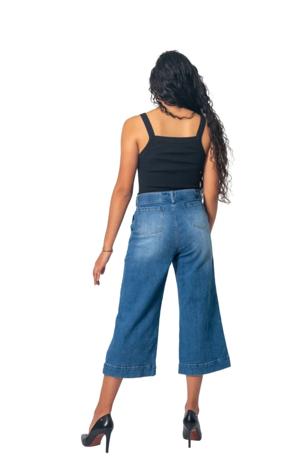 Jean Culotte Curvy Detail 3