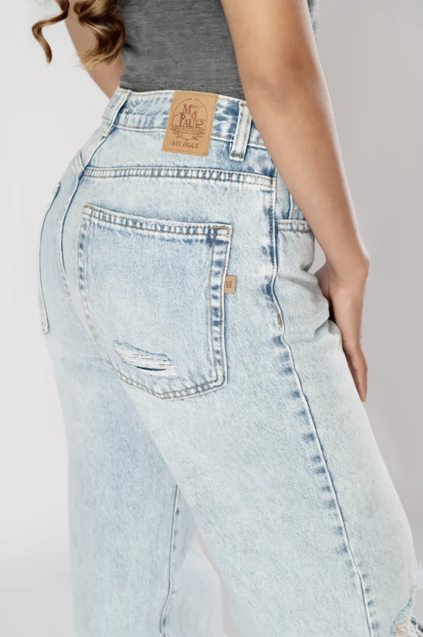 Straight-leg Baggy Jeans Detail 4